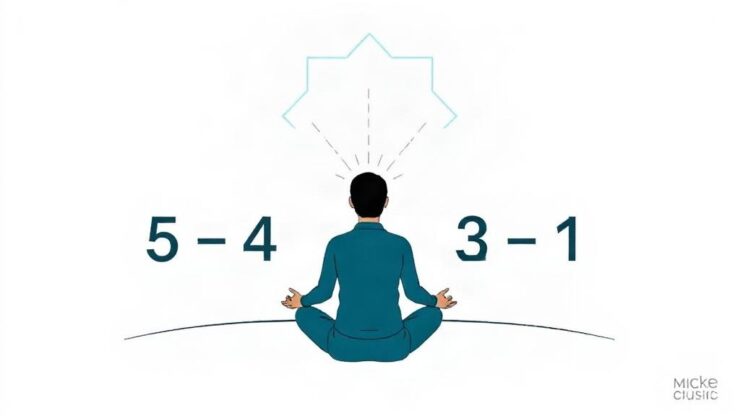 Техника заземления «5-4-3-2-1» для быстрого снятия паники: как вернуть себе опору в несколько минут